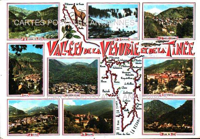 Cartes postales anciennes > CARTES POSTALES > carte postale ancienne > cartes-postales-ancienne.com Provence alpes cote d'azur Alpes maritimes Saint Martin Vesubie