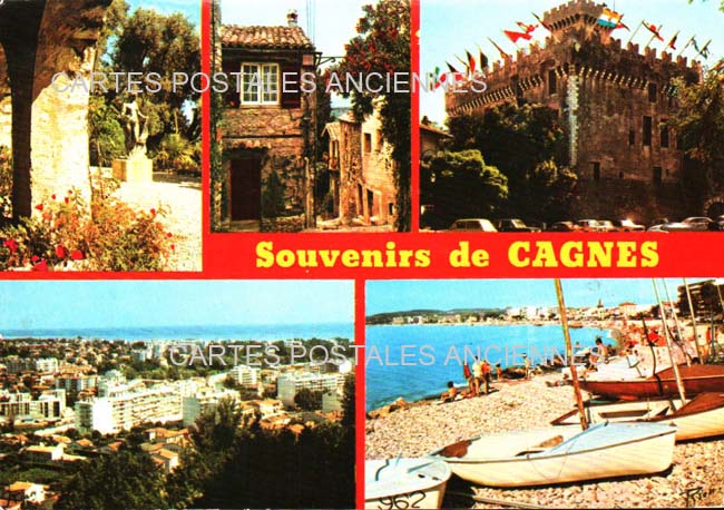 Cartes postales anciennes > CARTES POSTALES > carte postale ancienne > cartes-postales-ancienne.com Provence alpes cote d'azur Alpes maritimes Cagnes Sur Mer