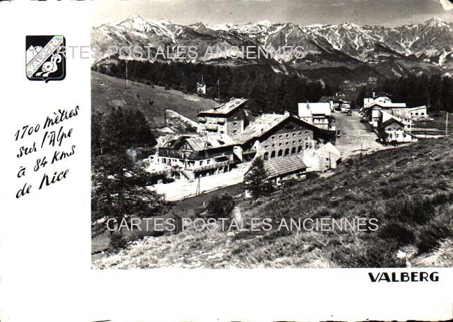 Cartes postales anciennes > CARTES POSTALES > carte postale ancienne > cartes-postales-ancienne.com Provence alpes cote d'azur Alpes maritimes Valberg