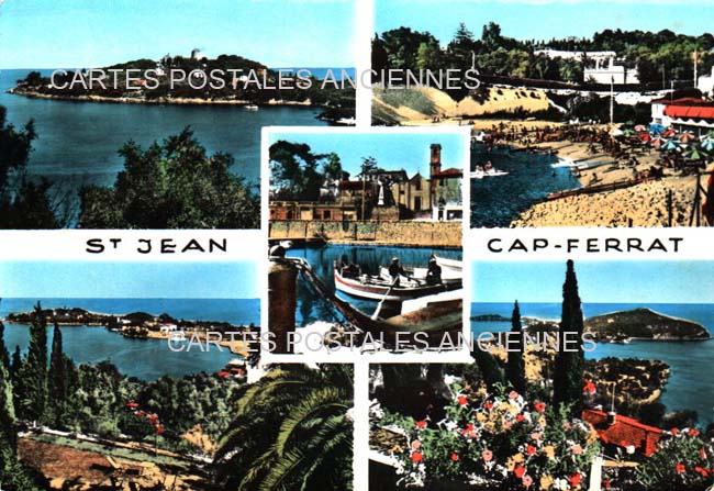 Cartes postales anciennes > CARTES POSTALES > carte postale ancienne > cartes-postales-ancienne.com Provence alpes cote d'azur Saint Jean Cap Ferrat
