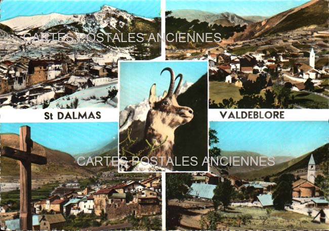 Cartes postales anciennes > CARTES POSTALES > carte postale ancienne > cartes-postales-ancienne.com Provence alpes cote d'azur Alpes maritimes Saint Dalmas Le Selvage