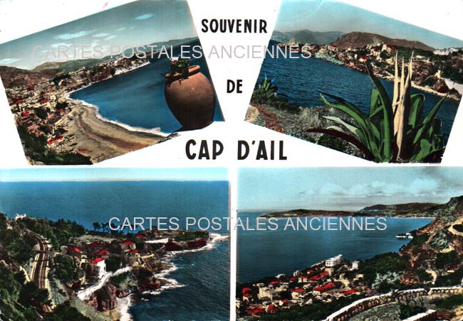 Cartes postales anciennes > CARTES POSTALES > carte postale ancienne > cartes-postales-ancienne.com Provence alpes cote d'azur Alpes maritimes Cap d'Ail