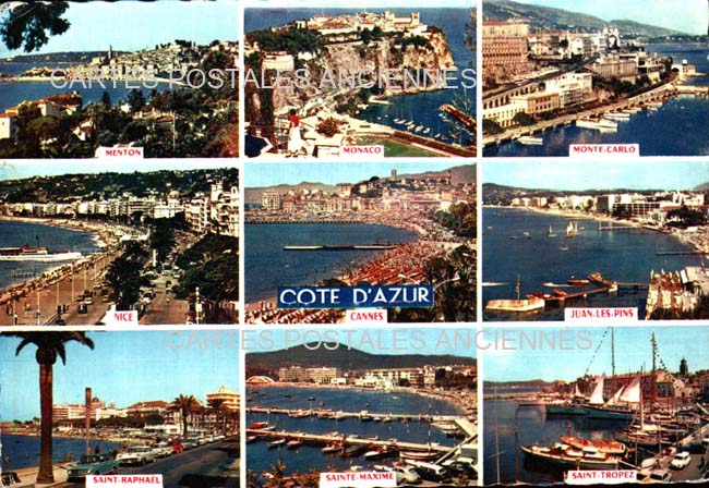 Cartes postales anciennes > CARTES POSTALES > carte postale ancienne > cartes-postales-ancienne.com Provence alpes cote d'azur Juan Les Pins