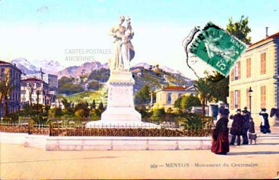 Cartes postales anciennes > CARTES POSTALES > carte postale ancienne > cartes-postales-ancienne.com Alpes maritimes  Menton