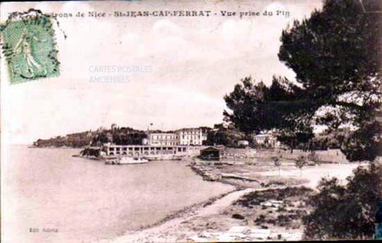 Cartes postales anciennes > CARTES POSTALES > carte postale ancienne > cartes-postales-ancienne.com Provence alpes cote d'azur Alpes maritimes Saint Jean Cap Ferrat