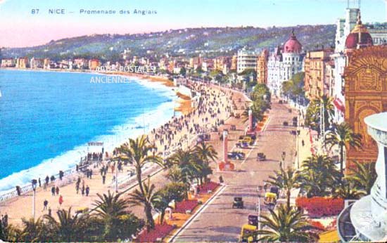 Cartes postales anciennes > CARTES POSTALES > carte postale ancienne > cartes-postales-ancienne.com Alpes maritimes  Nice