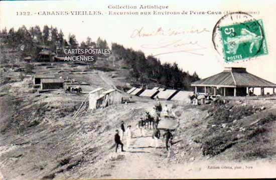 Cartes postales anciennes > CARTES POSTALES > carte postale ancienne > cartes-postales-ancienne.com Provence alpes cote d'azur Alpes maritimes Peira Cava