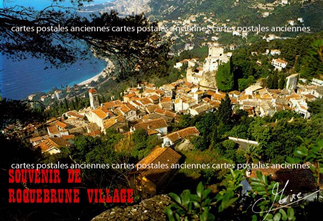 Cartes postales anciennes > CARTES POSTALES > carte postale ancienne > cartes-postales-ancienne.com Provence alpes cote d'azur Alpes maritimes Roquebrune Cap Martin