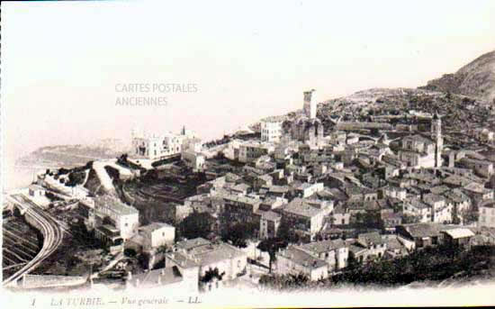 Cartes postales anciennes > CARTES POSTALES > carte postale ancienne > cartes-postales-ancienne.com Provence alpes cote d'azur Alpes maritimes La Turbie