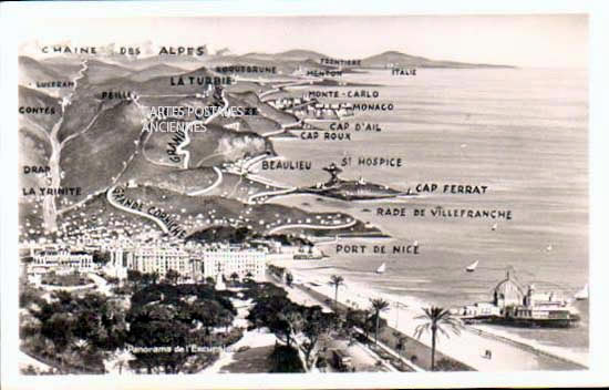 Cartes postales anciennes > CARTES POSTALES > carte postale ancienne > cartes-postales-ancienne.com Alpes maritimes  Eze