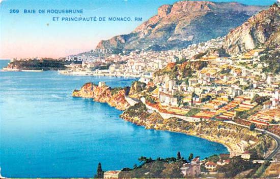 Cartes postales anciennes > CARTES POSTALES > carte postale ancienne > cartes-postales-ancienne.com Provence alpes cote d'azur Alpes maritimes Roquebrune Cap Martin