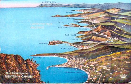 Cartes postales anciennes > CARTES POSTALES > carte postale ancienne > cartes-postales-ancienne.com Provence alpes cote d'azur Alpes maritimes Nice