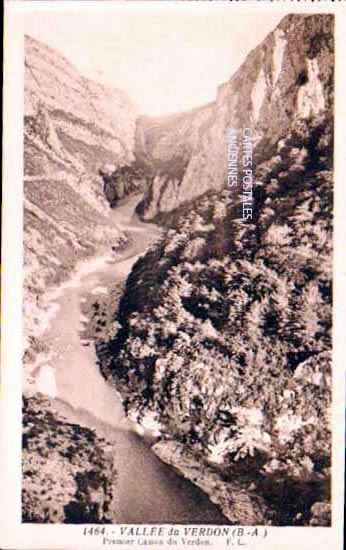 Cartes postales anciennes > CARTES POSTALES > carte postale ancienne > cartes-postales-ancienne.com Alpes de haute provence  Moustiers Sainte Marie