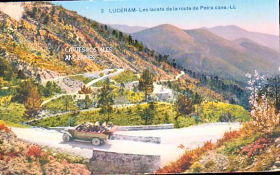 Cartes postales anciennes > CARTES POSTALES > carte postale ancienne > cartes-postales-ancienne.com Provence alpes cote d'azur Alpes maritimes Peira Cava