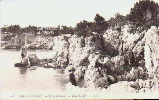 Cartes postales anciennes > CARTES POSTALES > carte postale ancienne > cartes-postales-ancienne.com Provence alpes cote d'azur Alpes maritimes Cap D Antibes