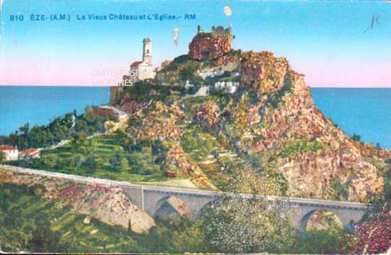 Cartes postales anciennes > CARTES POSTALES > carte postale ancienne > cartes-postales-ancienne.com Provence alpes cote d'azur Alpes maritimes Eze