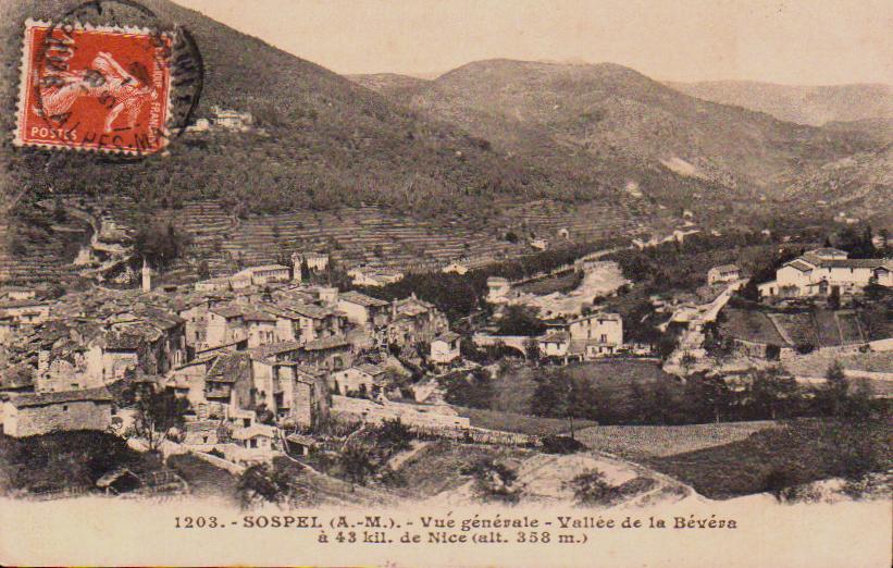 Cartes postales anciennes > CARTES POSTALES > carte postale ancienne > cartes-postales-ancienne.com Provence alpes cote d'azur Alpes maritimes Sospel