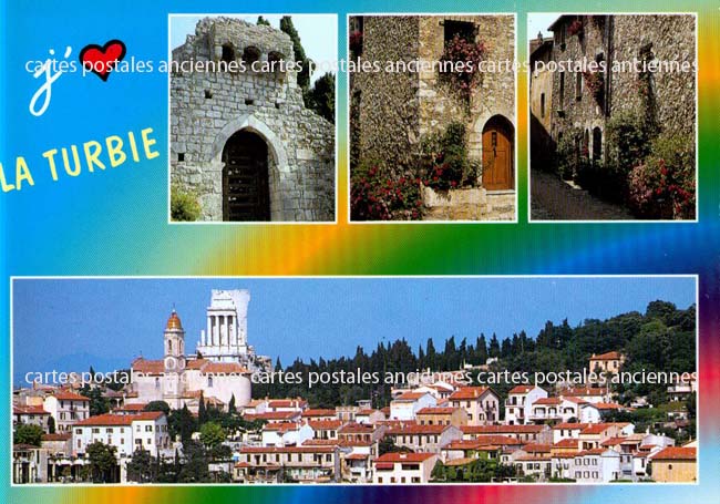 Cartes postales anciennes > CARTES POSTALES > carte postale ancienne > cartes-postales-ancienne.com Provence alpes cote d'azur Alpes maritimes La Turbie