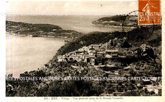 Cartes postales anciennes > CARTES POSTALES > carte postale ancienne > cartes-postales-ancienne.com Provence alpes cote d'azur Alpes maritimes Eze