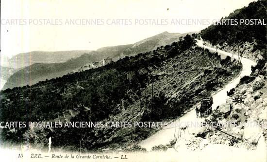 Cartes postales anciennes > CARTES POSTALES > carte postale ancienne > cartes-postales-ancienne.com Provence alpes cote d'azur Alpes maritimes Eze