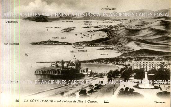 Cartes postales anciennes > CARTES POSTALES > carte postale ancienne > cartes-postales-ancienne.com Provence alpes cote d'azur Alpes maritimes Nice