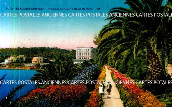 Cartes postales anciennes > CARTES POSTALES > carte postale ancienne > cartes-postales-ancienne.com Provence alpes cote d'azur Alpes maritimes Beaulieu Sur Mer