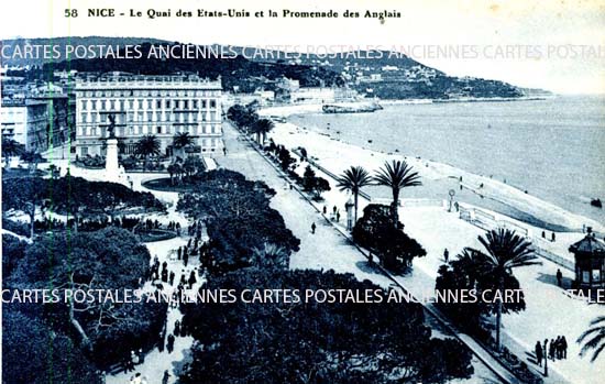 Cartes postales anciennes > CARTES POSTALES > carte postale ancienne > cartes-postales-ancienne.com Provence alpes cote d'azur Alpes maritimes Nice