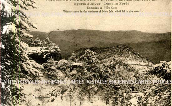 Cartes postales anciennes > CARTES POSTALES > carte postale ancienne > cartes-postales-ancienne.com Provence alpes cote d'azur Alpes maritimes Peira Cava