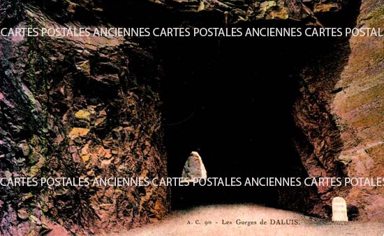 Cartes postales anciennes > CARTES POSTALES > carte postale ancienne > cartes-postales-ancienne.com Provence alpes cote d'azur Alpes maritimes Daluis