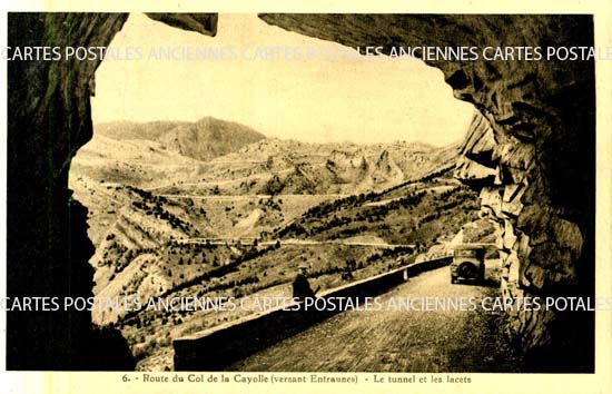Cartes postales anciennes > CARTES POSTALES > carte postale ancienne > cartes-postales-ancienne.com Provence alpes cote d'azur Alpes maritimes Entraunes