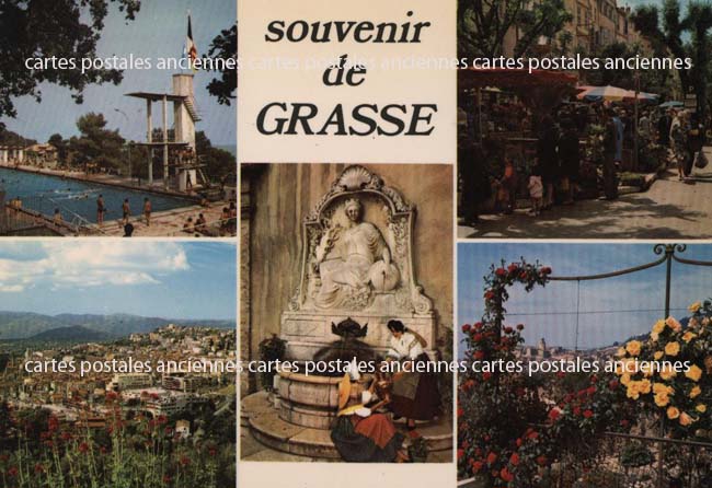 Cartes postales anciennes > CARTES POSTALES > carte postale ancienne > cartes-postales-ancienne.com Provence alpes cote d'azur Alpes maritimes Grasse