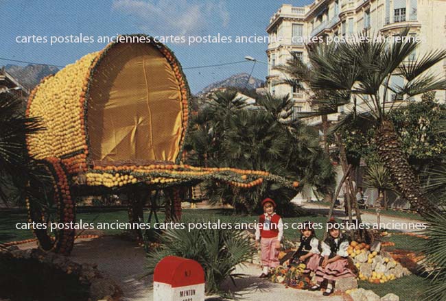 Cartes postales anciennes > CARTES POSTALES > carte postale ancienne > cartes-postales-ancienne.com Provence alpes cote d'azur Alpes maritimes Menton