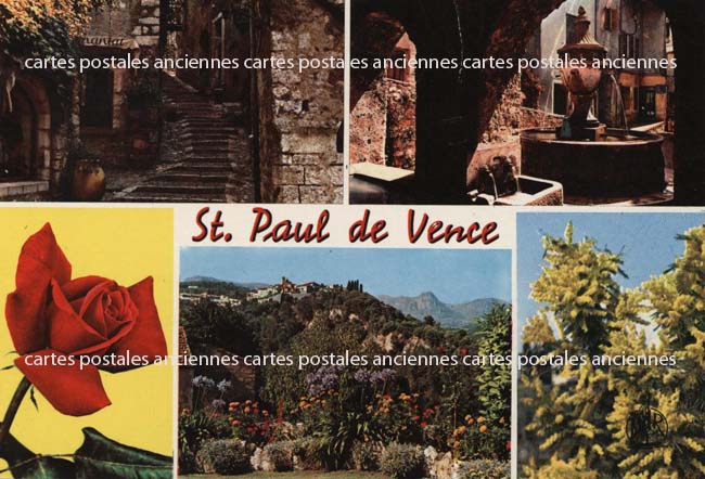 Cartes postales anciennes > CARTES POSTALES > carte postale ancienne > cartes-postales-ancienne.com Provence alpes cote d'azur Alpes maritimes Saint Paul