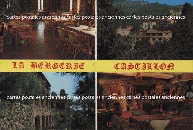 Cartes postales anciennes > CARTES POSTALES > carte postale ancienne > cartes-postales-ancienne.com Provence alpes cote d'azur Alpes maritimes Castillon