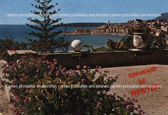 Cartes postales anciennes > CARTES POSTALES > carte postale ancienne > cartes-postales-ancienne.com Alpes maritimes  Menton