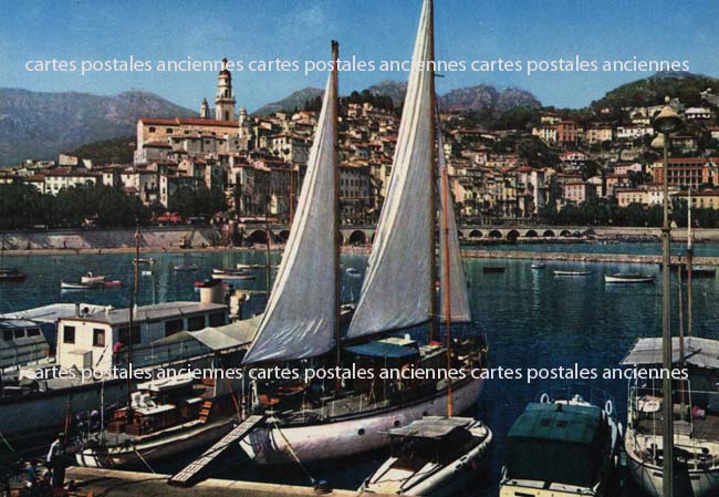 Cartes postales anciennes > CARTES POSTALES > carte postale ancienne > cartes-postales-ancienne.com Alpes maritimes  Menton