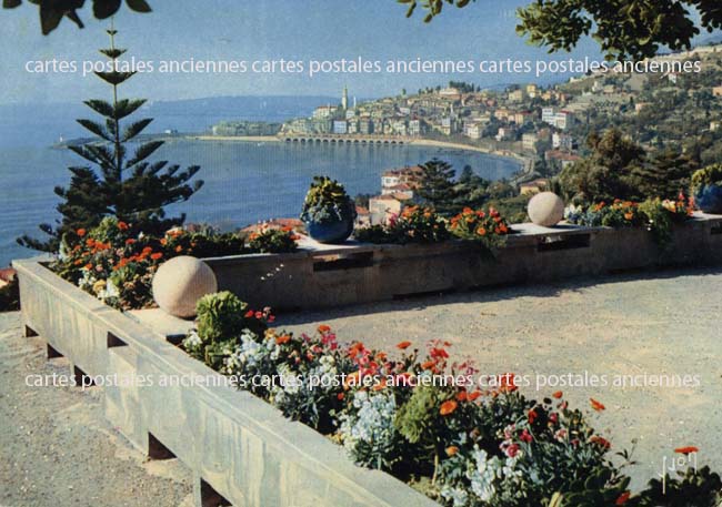 Cartes postales anciennes > CARTES POSTALES > carte postale ancienne > cartes-postales-ancienne.com Alpes maritimes  Menton