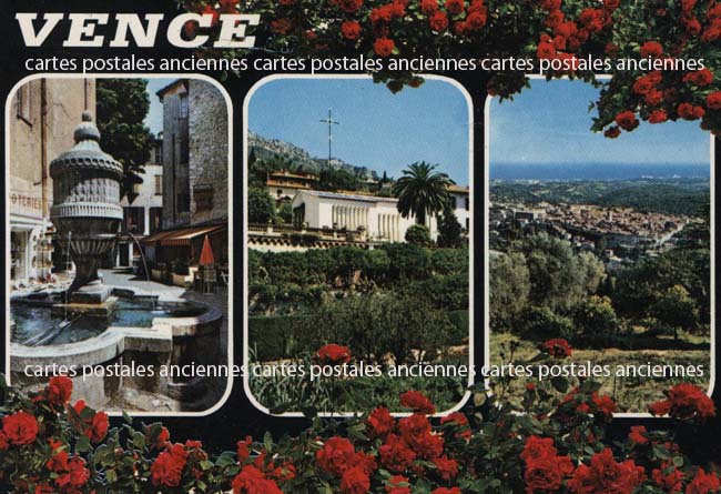 Cartes postales anciennes > CARTES POSTALES > carte postale ancienne > cartes-postales-ancienne.com Provence alpes cote d'azur Alpes maritimes Vence