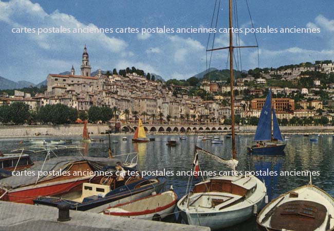 Cartes postales anciennes > CARTES POSTALES > carte postale ancienne > cartes-postales-ancienne.com Alpes maritimes  Menton