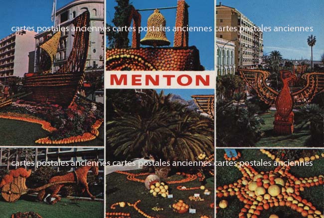 Cartes postales anciennes > CARTES POSTALES > carte postale ancienne > cartes-postales-ancienne.com Alpes maritimes  Menton