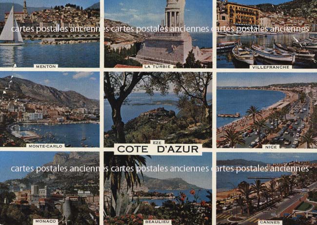 Cartes postales anciennes > CARTES POSTALES > carte postale ancienne > cartes-postales-ancienne.com Alpes maritimes