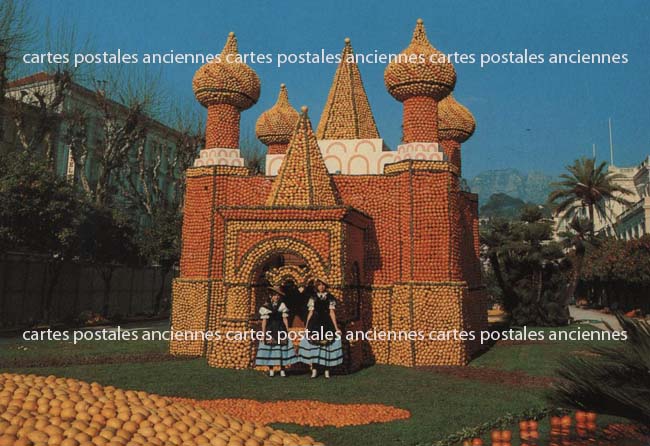 Cartes postales anciennes > CARTES POSTALES > carte postale ancienne > cartes-postales-ancienne.com Alpes maritimes  Menton