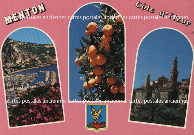 Cartes postales anciennes > CARTES POSTALES > carte postale ancienne > cartes-postales-ancienne.com Alpes maritimes  Menton