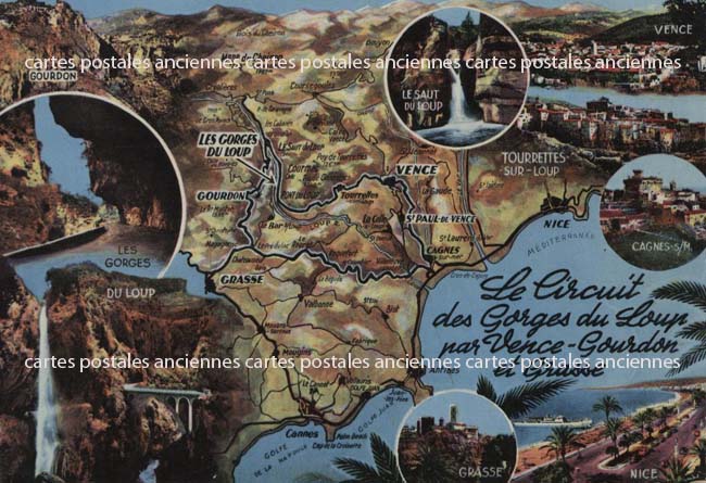 Cartes postales anciennes > CARTES POSTALES > carte postale ancienne > cartes-postales-ancienne.com Provence alpes cote d'azur Alpes maritimes