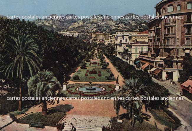 Cartes postales anciennes > CARTES POSTALES > carte postale ancienne > cartes-postales-ancienne.com Provence alpes cote d'azur Alpes maritimes Menton