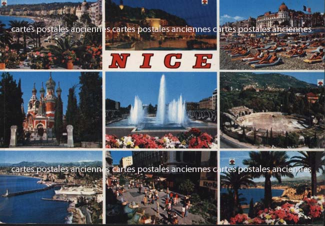 Cartes postales anciennes > CARTES POSTALES > carte postale ancienne > cartes-postales-ancienne.com Provence alpes cote d'azur Alpes maritimes Nice