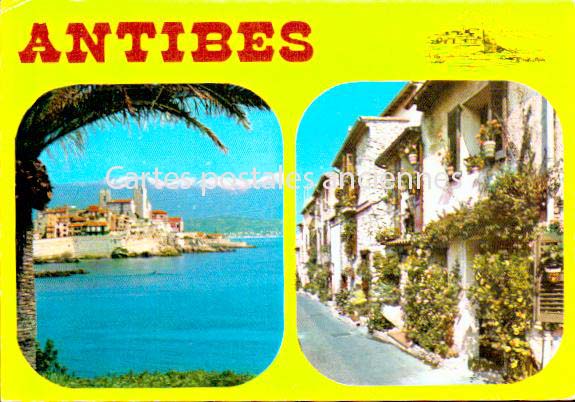 Cartes postales anciennes > CARTES POSTALES > carte postale ancienne > cartes-postales-ancienne.com Provence alpes cote d'azur Alpes maritimes Antibes