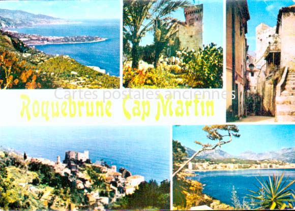 Cartes postales anciennes > CARTES POSTALES > carte postale ancienne > cartes-postales-ancienne.com Provence alpes cote d'azur Alpes maritimes Roquebrune Cap Martin