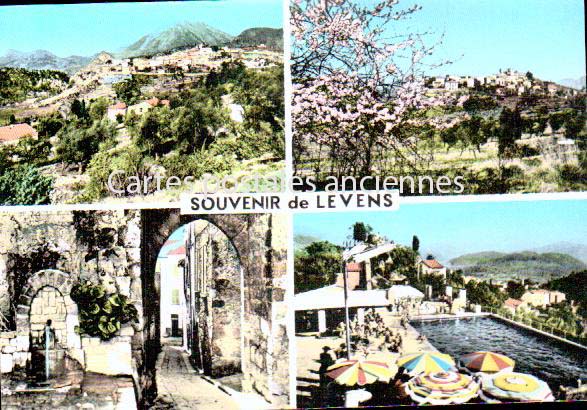Cartes postales anciennes > CARTES POSTALES > carte postale ancienne > cartes-postales-ancienne.com Provence alpes cote d'azur Alpes maritimes Levens