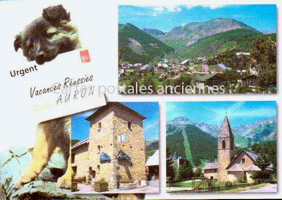 Cartes postales anciennes > CARTES POSTALES > carte postale ancienne > cartes-postales-ancienne.com Provence alpes cote d'azur Alpes maritimes Auron